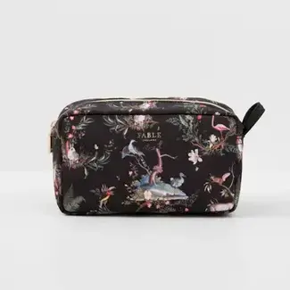 Fable England Wonderland Black Travel Pouch