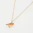 Fable England Enamel Robin Necklace
