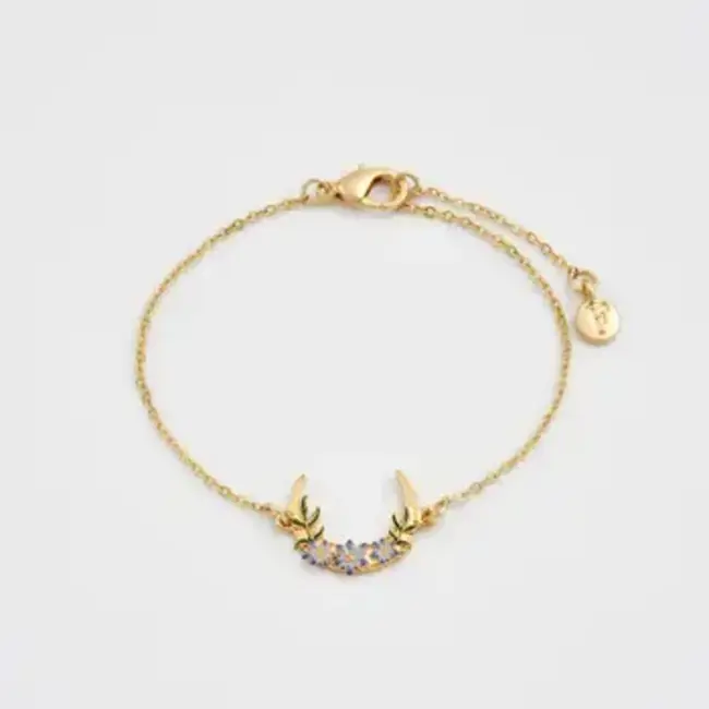 Fable England Nightshade Moon Gold Chain Bracelet