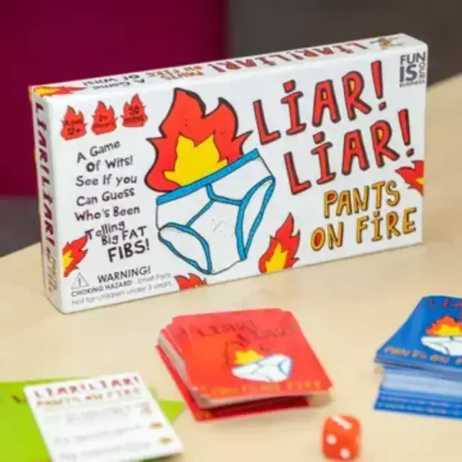 Boxer Gifts Liar Liar Pants On Fire Game - Fun Kids  & Family