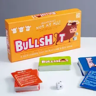 Boxer Gifts Bullshit Game - A Game of Bluffs - Funny Adult Party