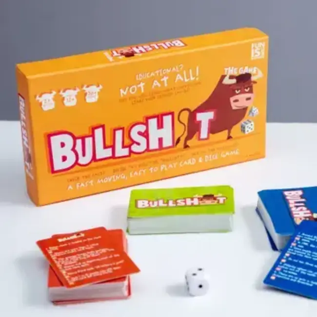 Boxer Gifts Bullshit Game - A Game of Bluffs - Funny Adult Party