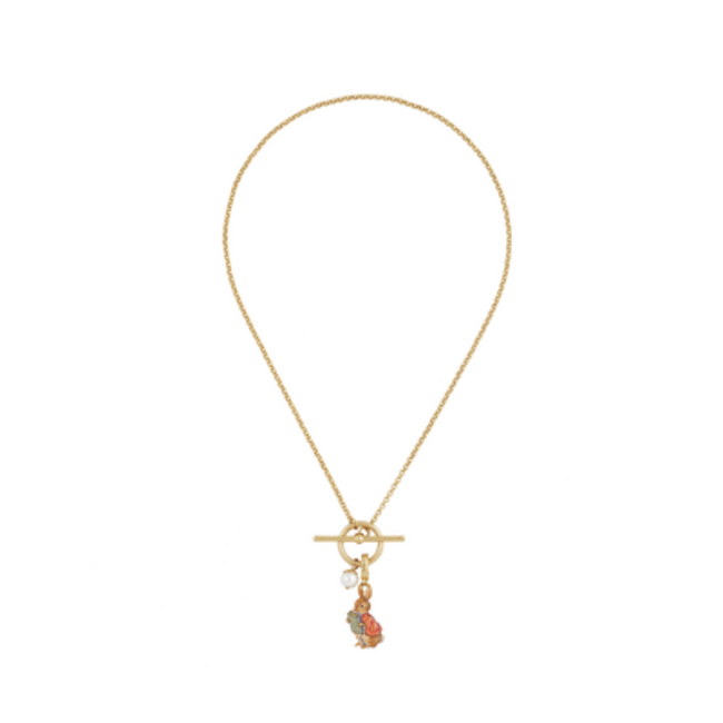 Fable England Peter Rabbit Cotton-tail Book Charm Toggle Necklace