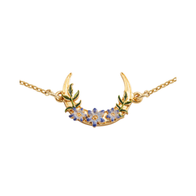 Fable England Nightshade Moon Gold Chain Bracelet