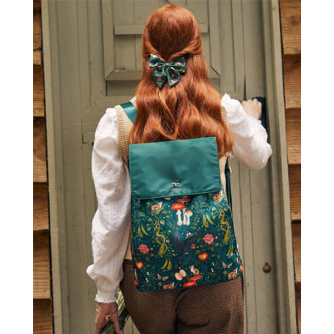 Fable England Catherine Rowe's Into the Woods Green Backpack