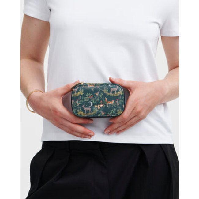 Fable England Into the Woods Small Green  Jewellery Box