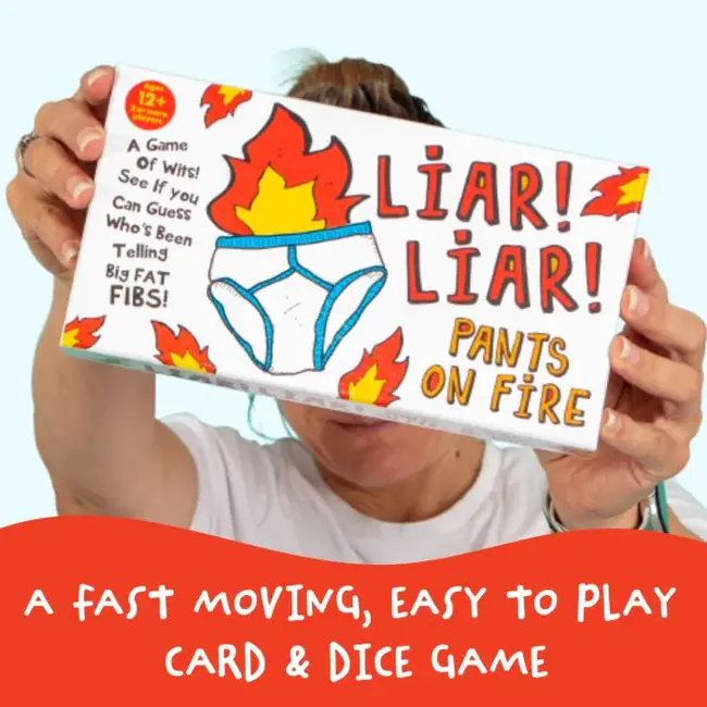 Boxer Gifts Liar Liar Pants On Fire Game - Fun Kids  & Family