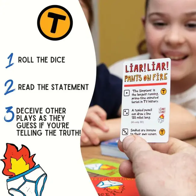 Boxer Gifts Liar Liar Pants On Fire Game - Fun Kids  & Family