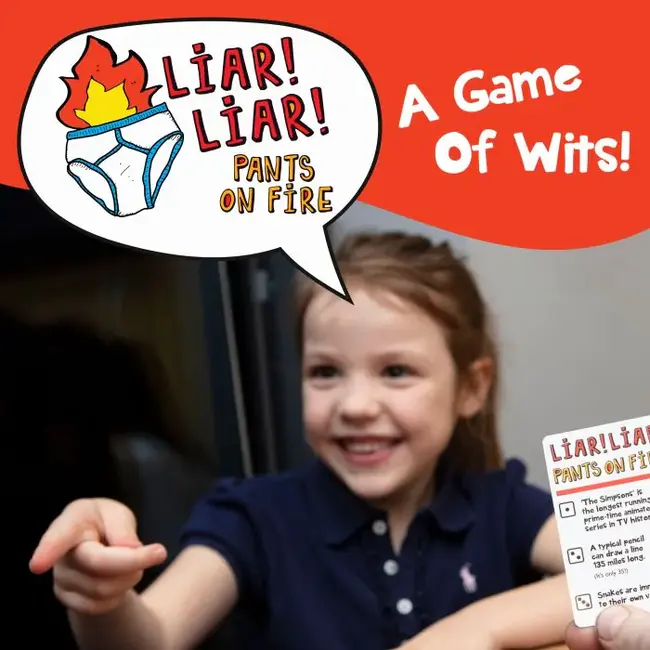 Boxer Gifts Liar Liar Pants On Fire Game - Fun Kids  & Family