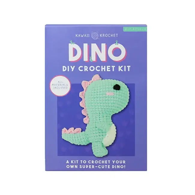 Dino DIY Crochet Kit