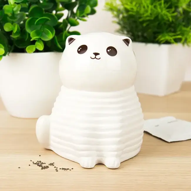 Cat Chia Planter