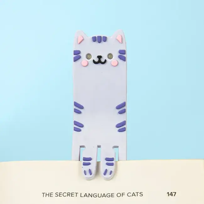 Cat Reading Light and Bookmark