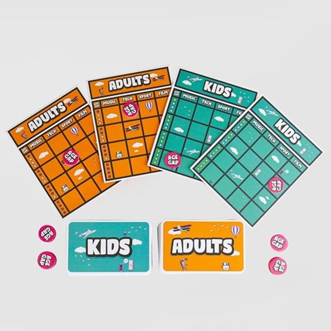 Trivia - Age Gap - Kids vs Adults Game