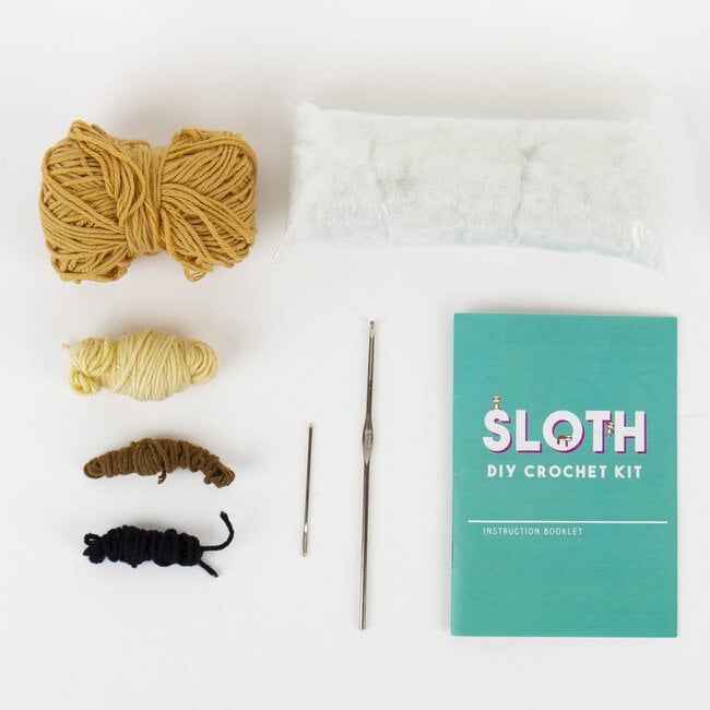 Sloth DIY Crochet Kit