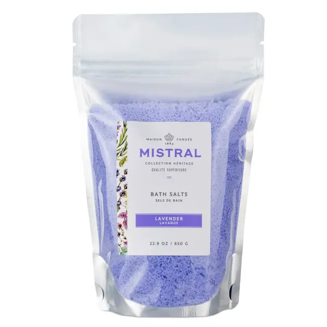 Mistral Mistral Bath Salt Bag 650 gr (more scents)