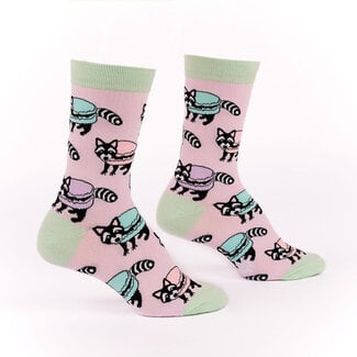 Sock it to me Ladies Socks - Macaraccoon