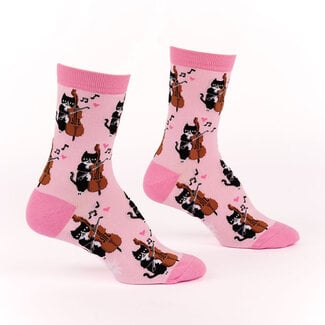 Sock it to me Ladies Socks - Mewsic to My Ears