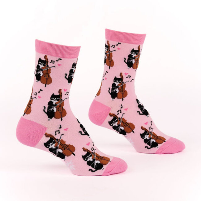 Sock it to me Ladies Socks - Mewsic to My Ears