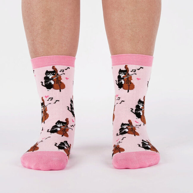 Sock it to me Ladies Socks - Mewsic to My Ears