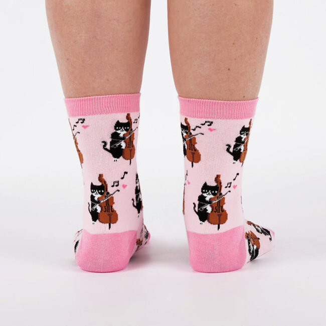 Sock it to me Ladies Socks - Mewsic to My Ears