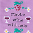 Sock it to me Ladies Socks - Maybe Wine Will Help