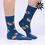 Sock it to me Ladies Socks - Weiner Dogs, In  Space!