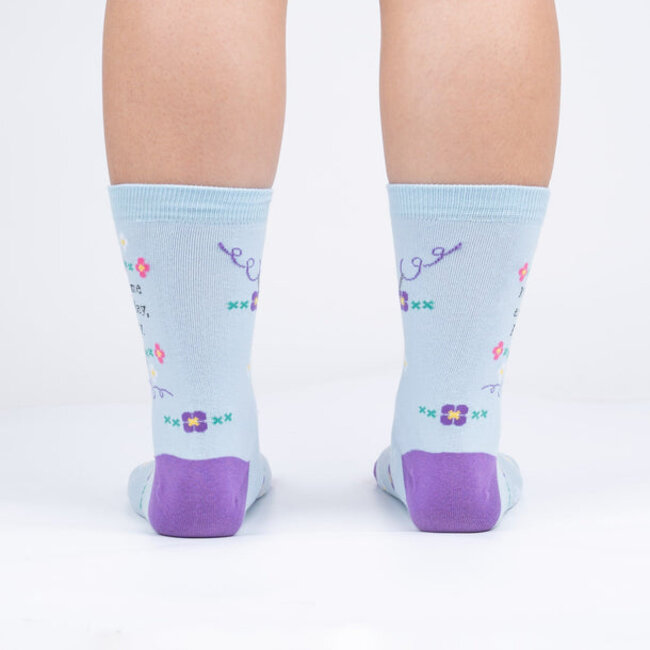 Sock it to me Ladies Socks - Kick Some Ass Today