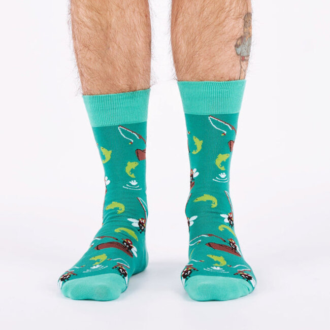 Sock it to me Men's Socks - I'm Fly Fishing