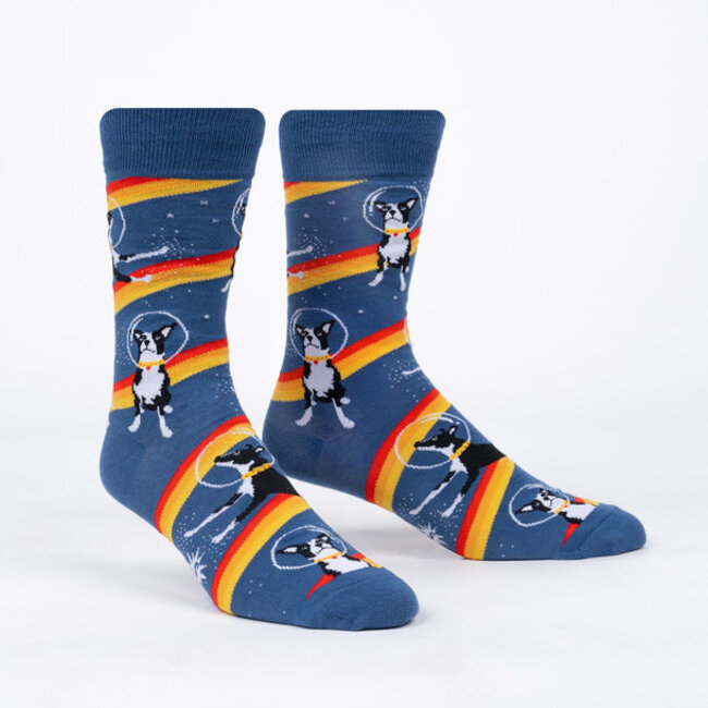Sock it to me Men's Socks - Astro Puppy
