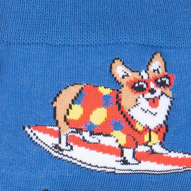 Sock it to me Men's Socks - Corgi-bunga!