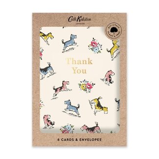 Card Set Thank You Scottie Dog Repeat