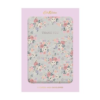 Thank You Card Set:  Clifton Rose Greeting Card