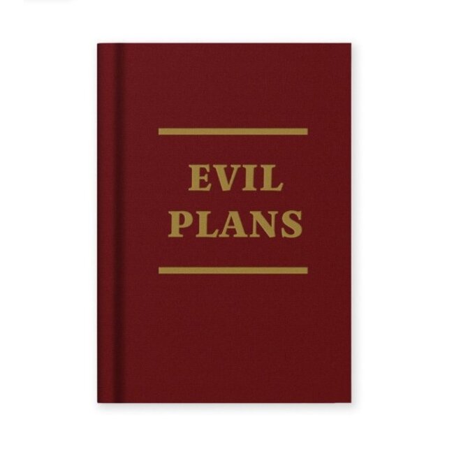 Notebook - Evil Plans