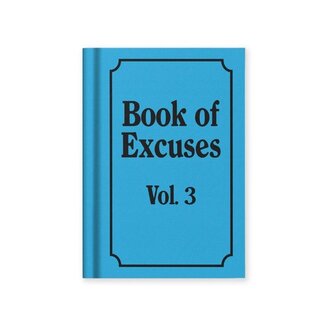 Notebook - Book Of Excuses