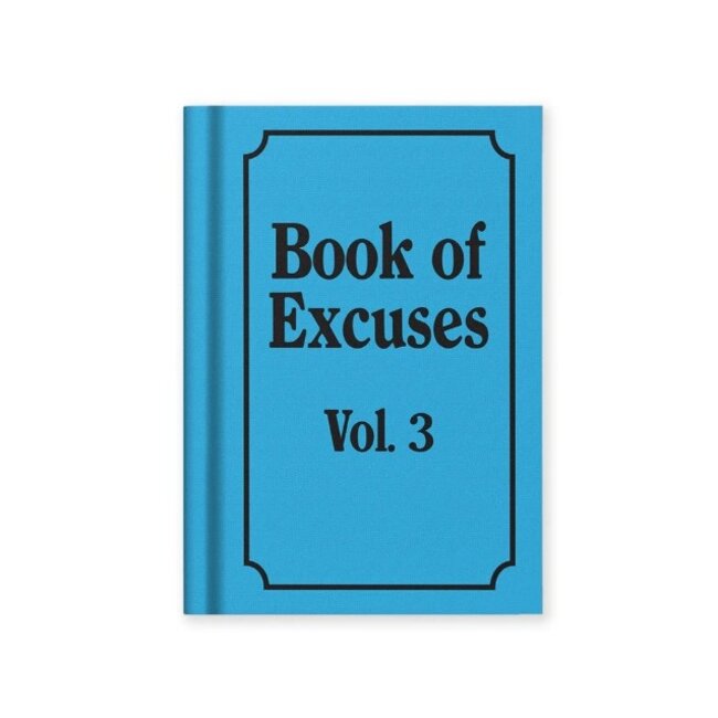 Notebook - Book Of Excuses
