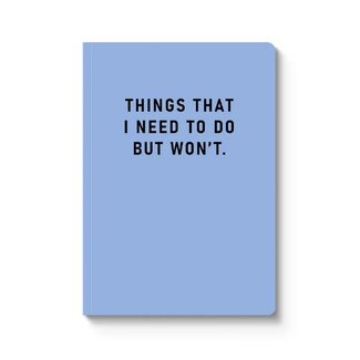 Notebook - Things I Need To Do