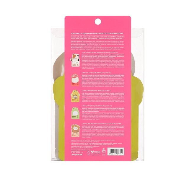 Tonymoly TONYMOLY X Squishmallows Head To Toe Superstars