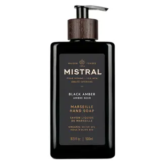 Mistral Mistral Men's Liquid Hand Soap 19.9 fl oz.  Black Amber