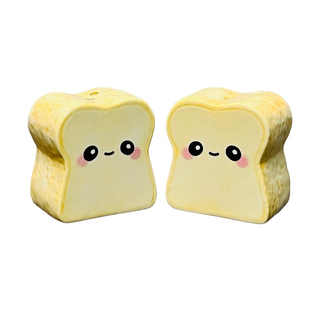 Toaster Salt & Pepper - set of 2