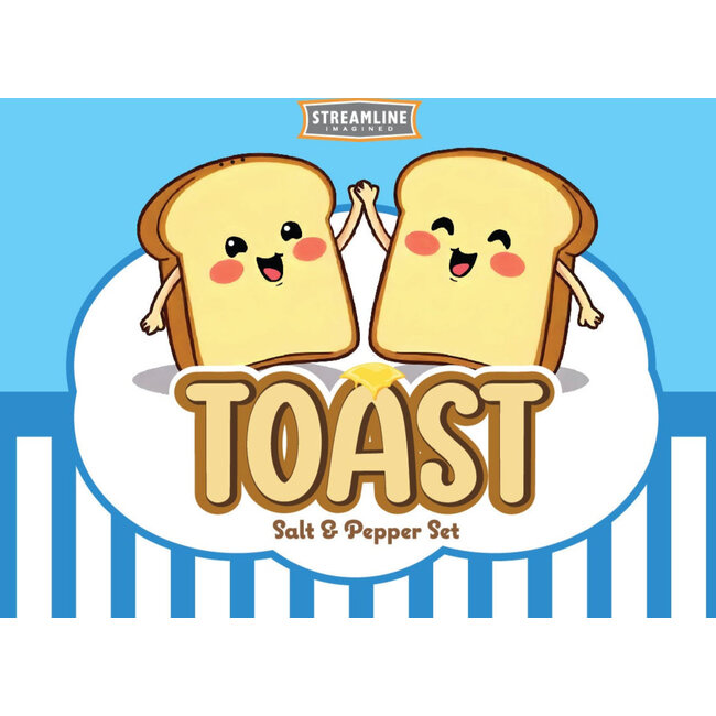 Toaster Salt & Pepper - set of 2