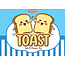 Toaster Salt & Pepper - set of 2