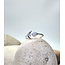 Heart + Lotus Sun + Moonstone Ring in Sterling Silver