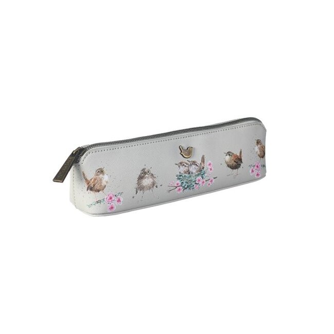 Wrendale 'LITTLE TWEETS' Wren Brush Bag/Pencil Case