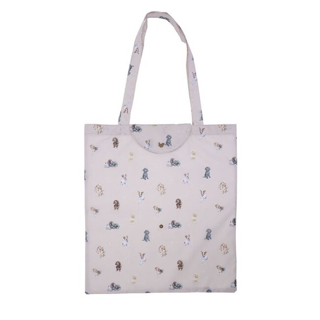Wrendale 'A DOG'S LIFE' Dog Foldable Shopping Bag