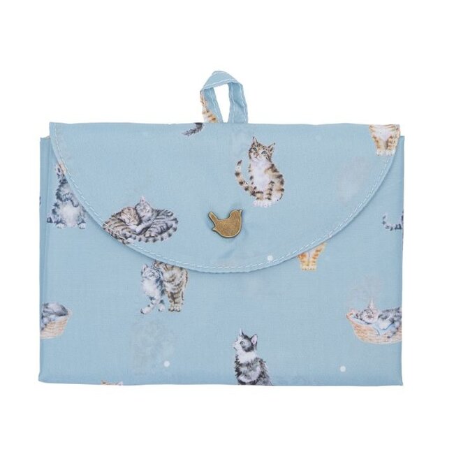 Wrendale 'FELINE FRIENDS' Cat Foldable Shopping Bag