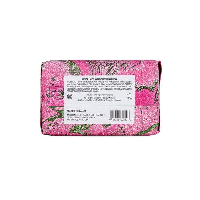 Mistral Mistral 200G Marbles Soap Peony