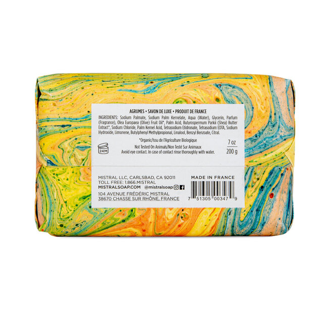 Mistral Mistral 200G Marbles Soap Citrus