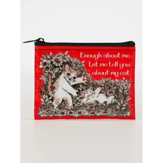 Blue Q Coin Purse - About My Cat