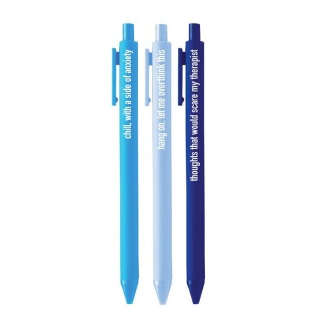 Classy Cards Pens - Anxious