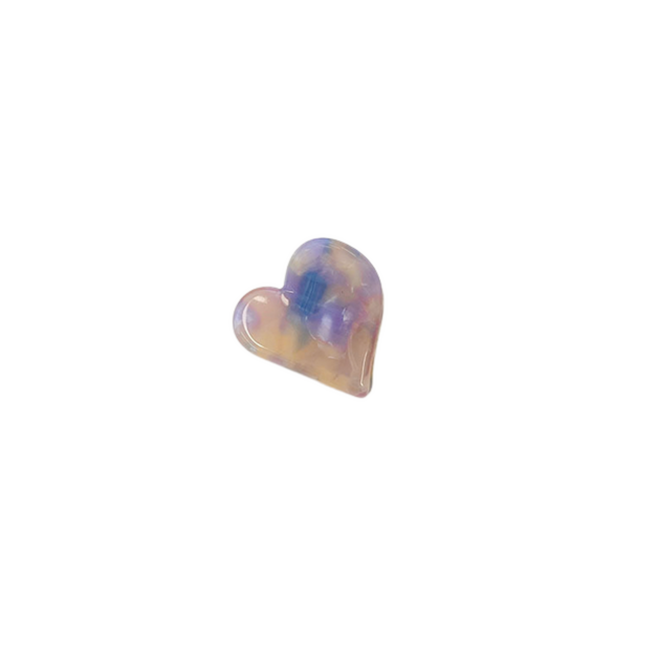 E&S Accessories Small Heart Hair Claw (more colours)